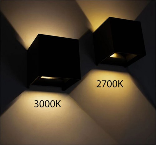 7114-cube cct 2 x 3w ip65 