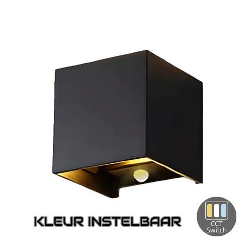 7114-cube cct 2 x 3w ip65 