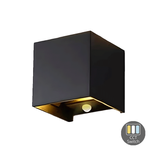 7114-cube cct 2 x 3w ip65 