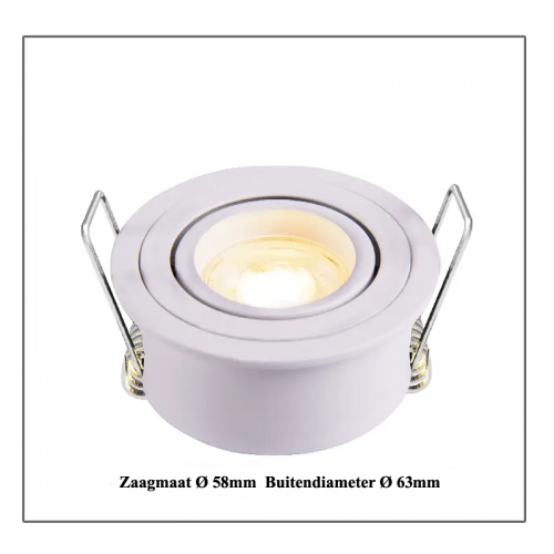 8228-mr11 arm Ø48mm-Ø55mm  