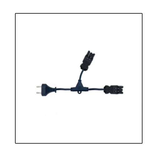 Eurostekker naar 2x SWP-3 stekker - 9143-eurostekker naar 2x swp-3 stekker