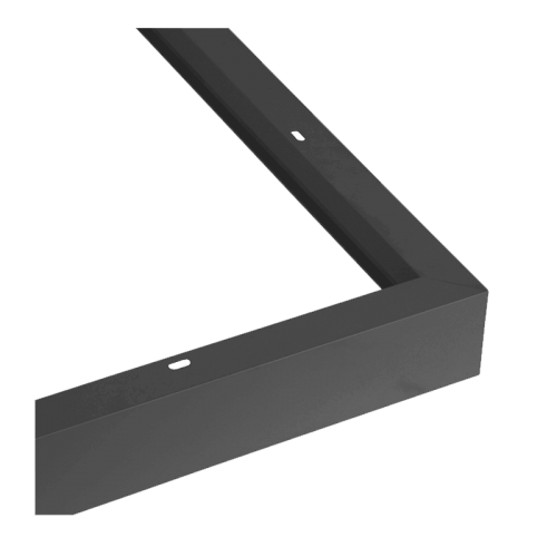 LED Opbouw 6060 50mm ZWART - 6612-opbouw 6060 50mm