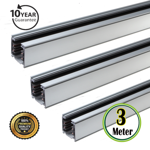 SLL-TRACKLIGHT RAIL 3 FASE 3 METER wit  4 WIRE - 7429-trackrail 3meter wit 