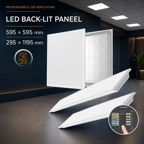 5288-led paneel 25w 170lm cct 