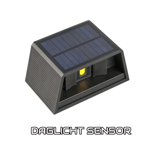 LED Wandlamp solar 1.5Watt Daglichtsensor - 7219-wandlamp solar 1.5watt