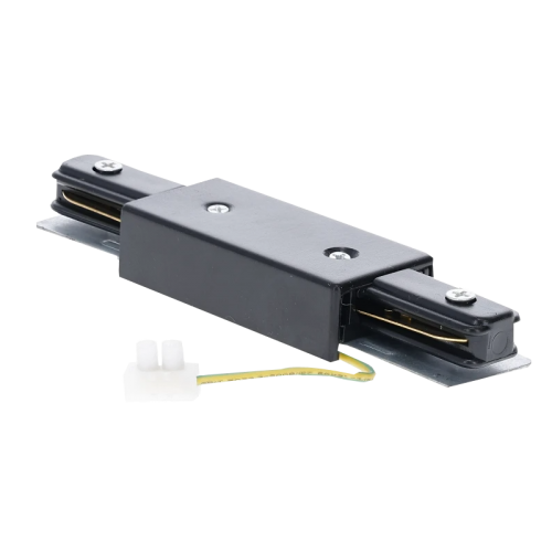 1-FASE RAIL | I-CONNECTOR | MIDDENVOEDING | ZWART - 7330-swinckels middenstuk 1 fase 