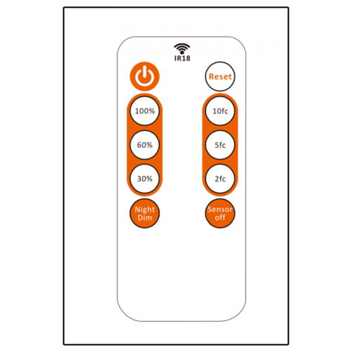AFSTANDSBEDIENING DAGLICHTSENSOR BLAZE - 7255-afstandsbediening daglichtsensor