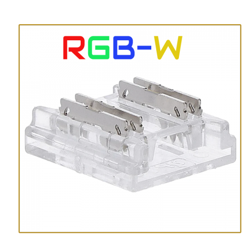 LEDSTRIP CONNECTOR | COB | IP20 RGBW | 12MM - 7096-connector rgb-w 12mm