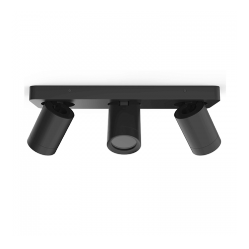 PLAFONDARMATUUR RECHTHOEK met 3X GU10 - 7724-plafond rechthoek met 3x gu10