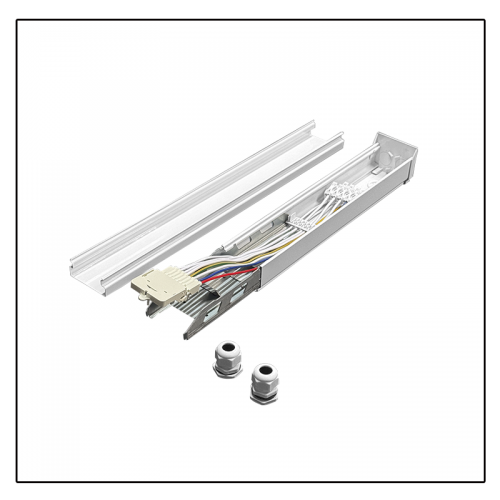 DOORVOERCONNECTOR VOOR LICHTLIJN TRUNKING - 9710-doorvoer swinckels lijn