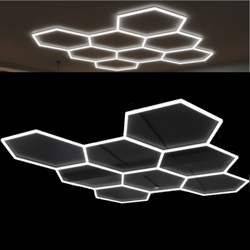 9405-hexagon 8 stuks  