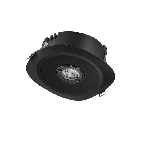 NOODVERLICHTING INBOUWSPOT | SELENE | ZWART - 9396-noodverlichting 