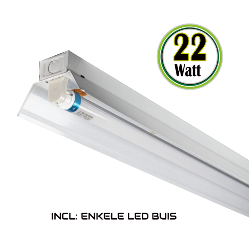 LED TL REFLECTOR IP40 120LM 1.5M INCL 1 BUIS - 7777-led reclector 120lm 150cm 