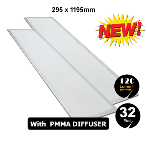 Led Panel 32 Watt 295 x 1195 mm 4000K  120LM - 5008-sll-pan-40w