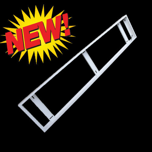 Led Panel Opbouw Frame 300 x 1200 x70 Plaatstaal Wit - 5072-sll-frame-30120-70
