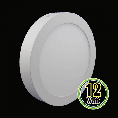 Led Panel Rond 12W Voor Opbouw  - 5156-sll-rond-opbouw 12w