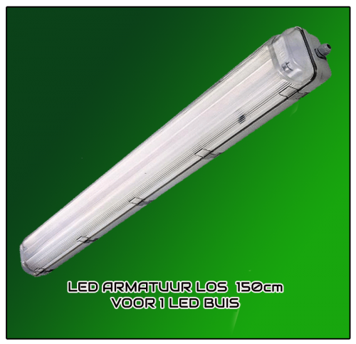 Led TL Armatuur T8 Waterproof 1.5M Enkel Los - 7762-sll-tl-arm-waterproof 1.5m