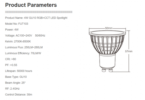 6320-sll-gu10-rgb+cct 4w 