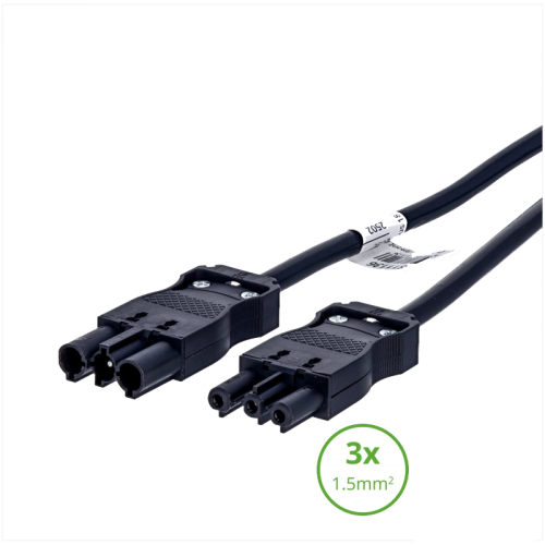 3-SWP VERLENGSNOER | 2 METER | 3×1.5mm² - 9110-sll-gst18-verlengkabel 2m