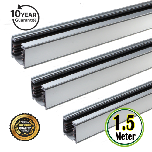 SLL-Tracklight Rail  3 Fase 1.5 meter WIT 4 Wire - 7420-ssw150-wit